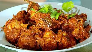 Chicken Curry Fry (Half Plate)