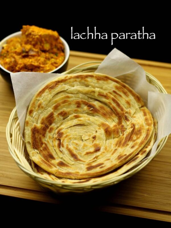 Lachcha Porota with Torkari