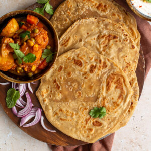 Porota with torkari