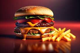 Crispy Chicken Chinese Burger